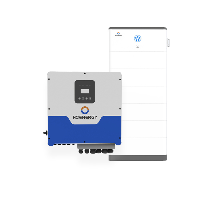 10 kwp Hoenergy hybrid inverter + 10 kwh Hoenergy LiFePO4 Stack Battery